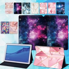 Printed Marble Leather Tablet