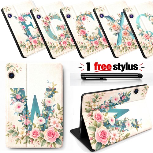 Rose letter leather case - rose, for