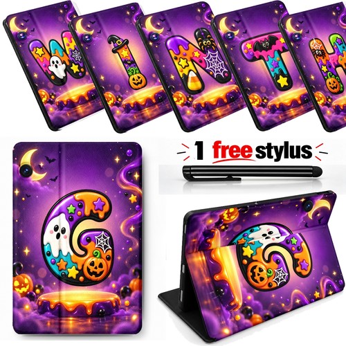 Halloween alphabet leather - alphabet,