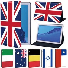 Flag PU Leather Tablet Stand
