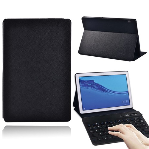 Black leather tablet - leather, stand