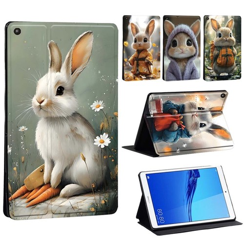 Print leather tablet stand - leather,